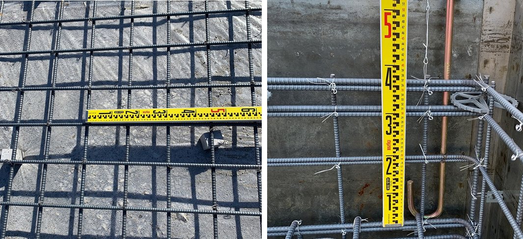 基礎工事（配筋検査）